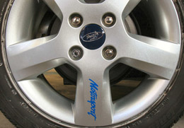 Ford Motorsport Wheel Rim Decals by HighgateHouse