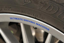 BMW Ultimate Driving Machine Wheel Rim Decals by HighgateHouse