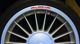 BMW ALPINA Wheel Rim Decals by HighgateHouse