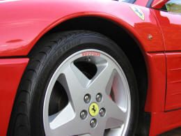HighgateHouse Decals for Ferrari Wheels