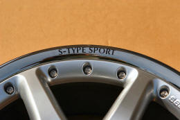 HighgateHouse Decals for Jaguar S-Type Sport Wheels