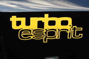 HighgateHouse Decals for Lotus Esprit Turbo