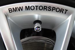 BMW MOTORSPORT Wheel Rim Decals by HighgateHouse