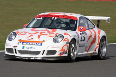 HighgateHouse Customer car - Robin Clark's Porsche 997 GT3 Cup car contesting the Carrera Cup GB