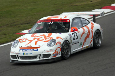 HighgateHouse Customer car - Robin Clark's Porsche 997 GT3 Cup car contesting the Carrera Cup GB