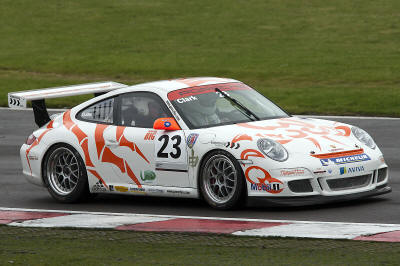 HighgateHouse Customer car - Robin Clark's Porsche 997 GT3 Cup car contesting the Carrera Cup GB