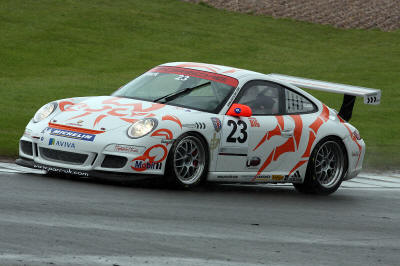 HighgateHouse Customer car - Robin Clark's Porsche 997 GT3 Cup car contesting the Carrera Cup GB